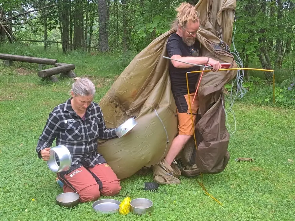 Camping for Dummies! Testa camping med Magnus och Shanti från Uppsala Naturskola