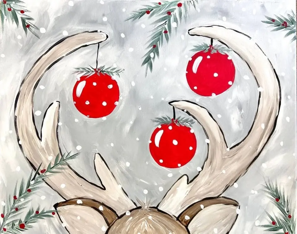 Paint and Sip at Hometown Nutrition