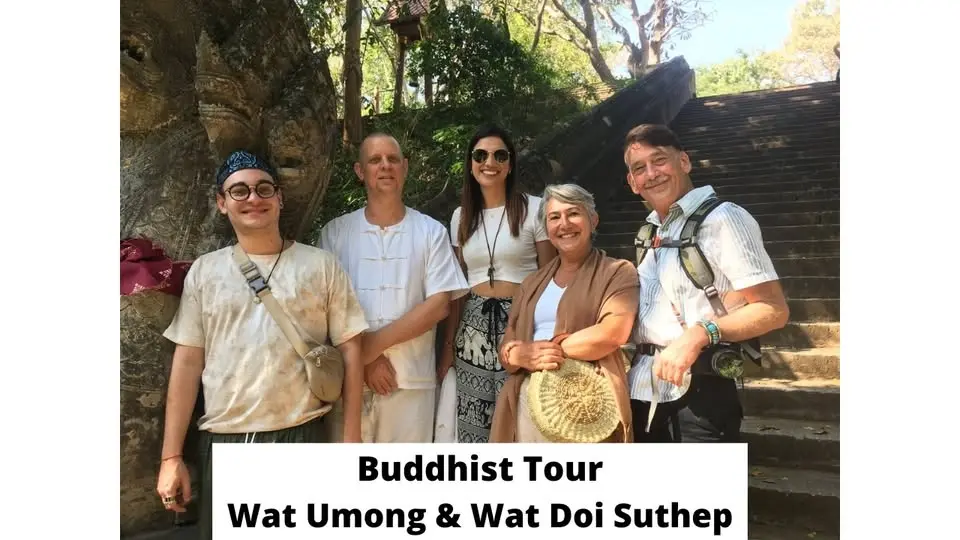 Buddhist Tour - Visit Wat Umong and Wat Doi Suthep (8-hours)