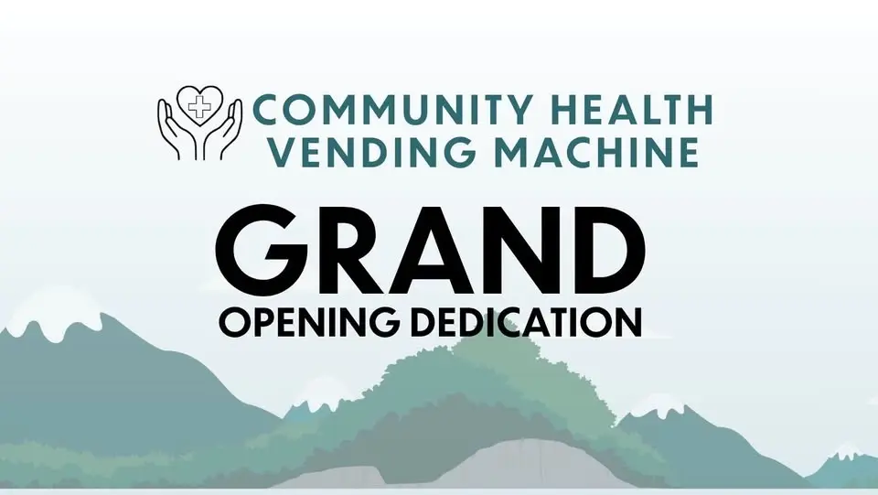 Community Health Vending Machine Grand Dedication
