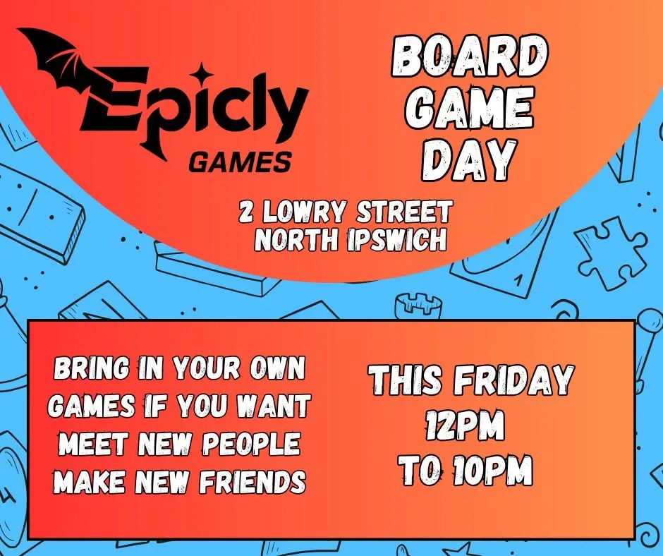 Epicly Games Board Game afternoon