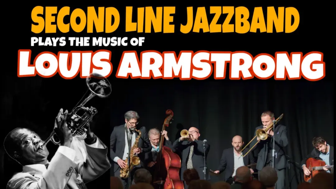 Second Line Jazzband plays Louis Armstrong i Mariestad