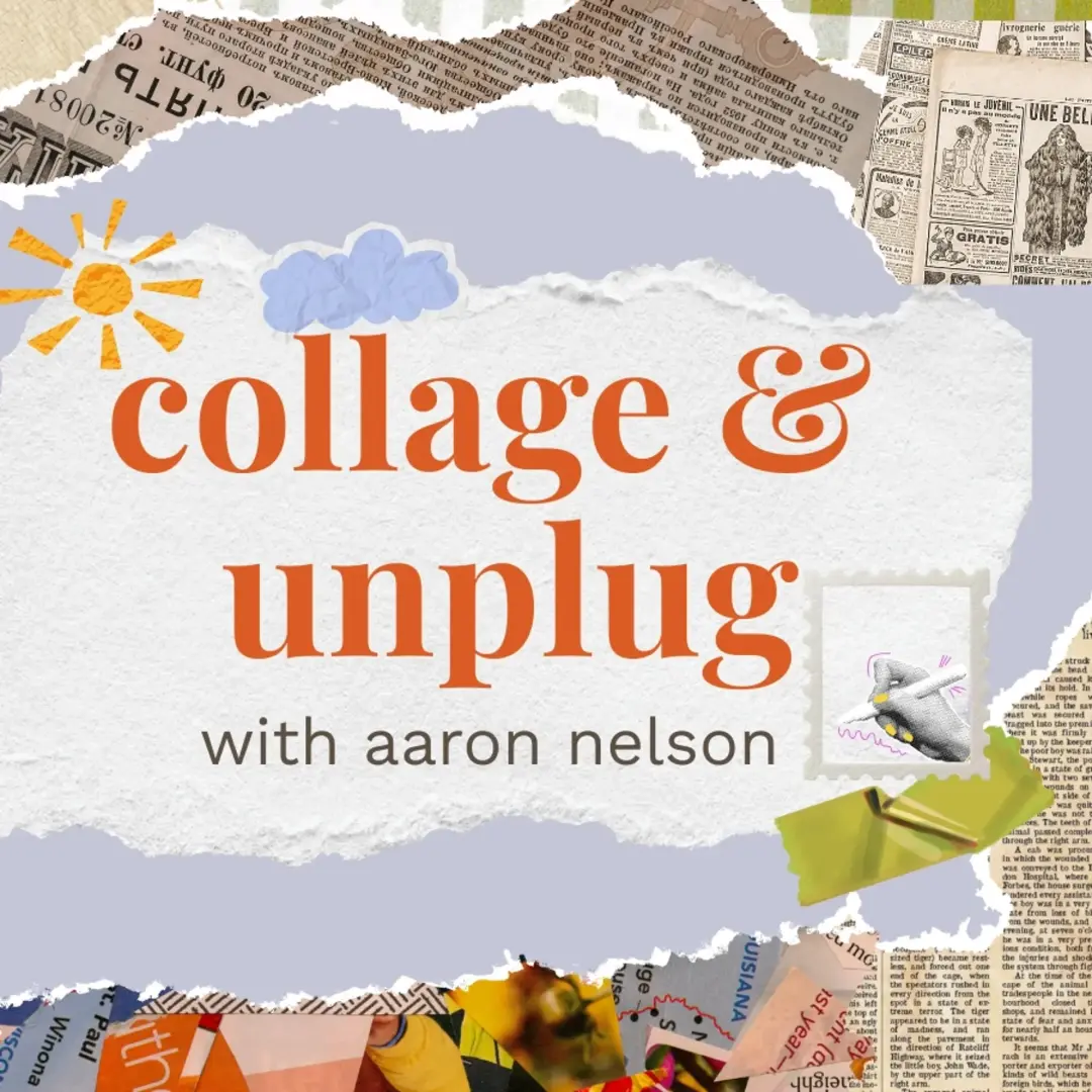 collage & unplug with aaron nelson | dolores park