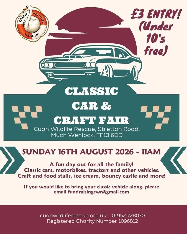 Cuan Wildlife Rescue Classic Car & Craft Fair