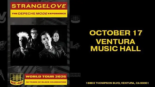 Strangelove - The Depeche Mode Experience at Ventura Music Hall