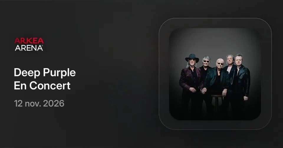 Deep Purple - En Concert - 12 Novembre 2026