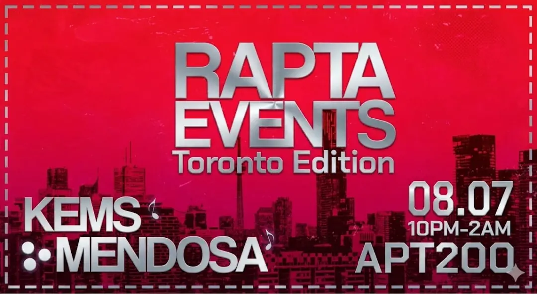 Rapta - French Rap Party - Toronto Edition