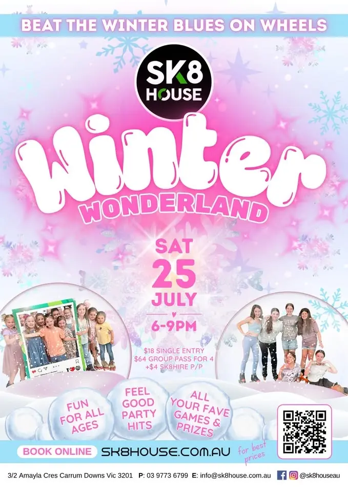 Winter Wonderland at Sk8house