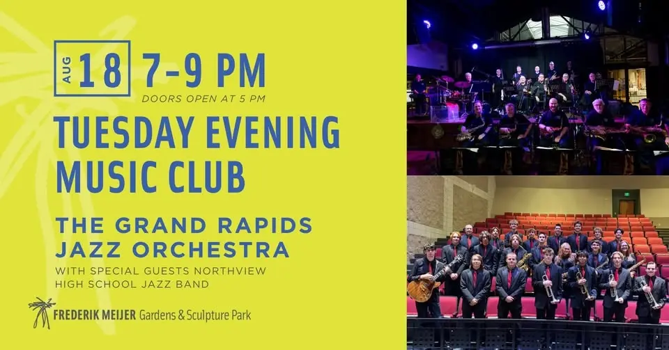 The Grand Rapids Jazz Orchestra with special guests Northview High School Jazz Band
