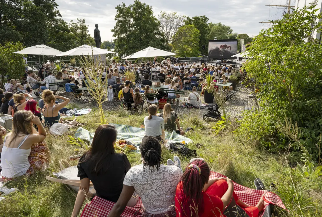 Utefilmkväll på Sjöhistoriska