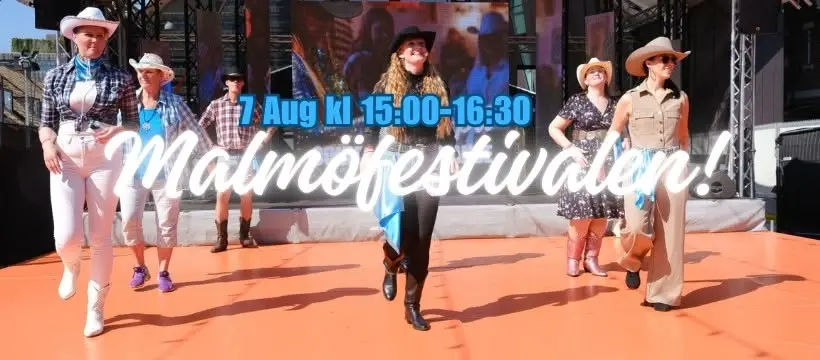 Malmöfestivalen, Country line dance!