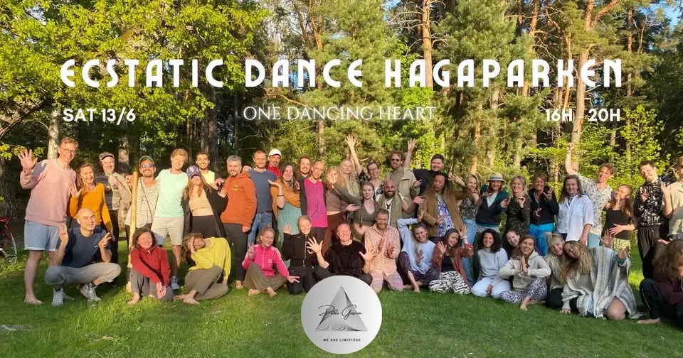 ECSTATIC DANCE HAGAPARKEN SAT 13/6