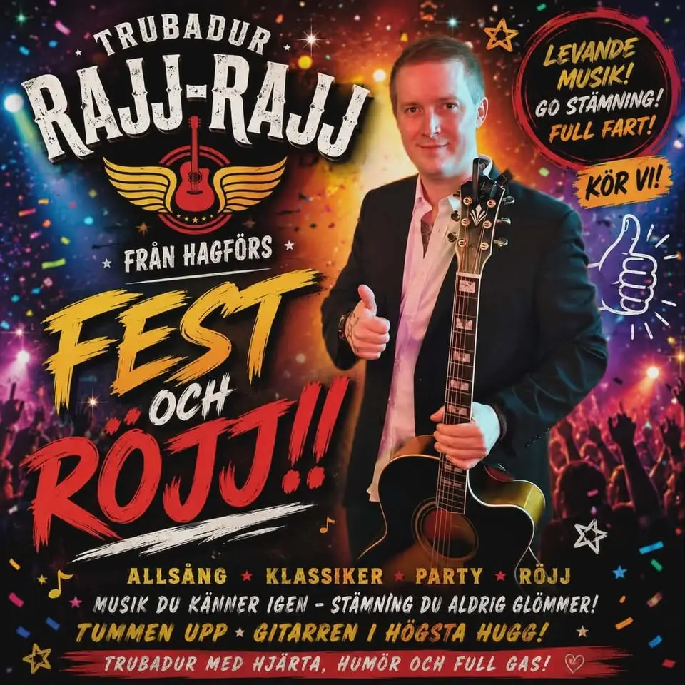 Trubadur Rajj Rajj på Skymningen ☀️