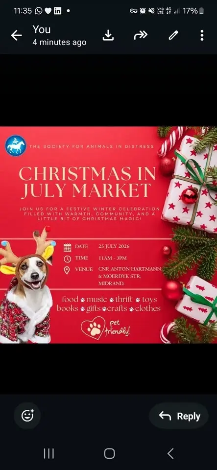 Christmas in July Market