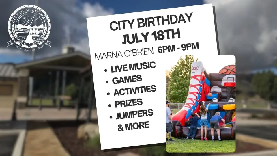 City of Wildomar’s 18th Birthday