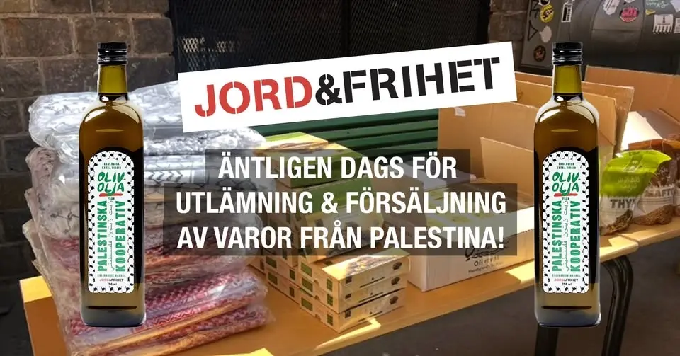 Försäljning och utlämning av varor direkt från Palestina