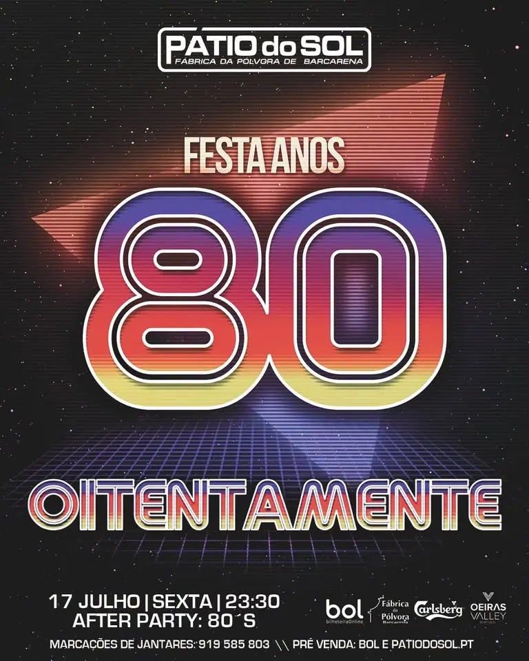 FESTA ANOS 80 com Oitentamente | After Party: 80´s