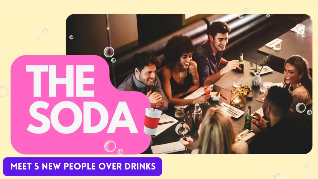 🐯 SpeakTiger: The Soda – Meet 5 New People Over Drinks🥤