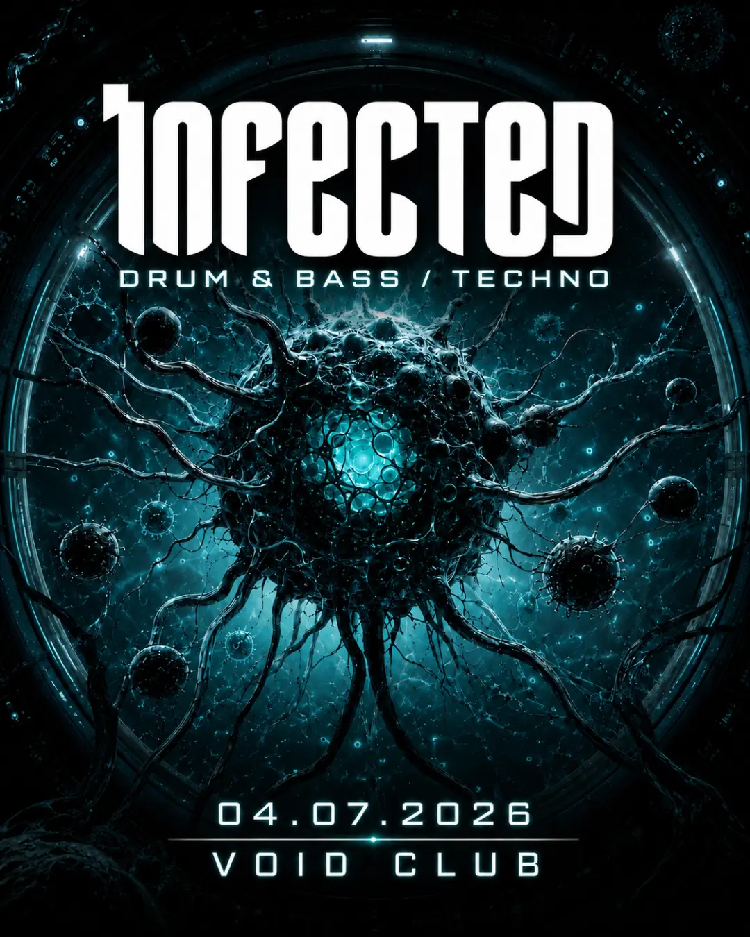 Infected with Cinet (AUT), Lay.Dee Strange, Tarma, Will Tempo, CosmiKat, Paloma Pierini, Kainam