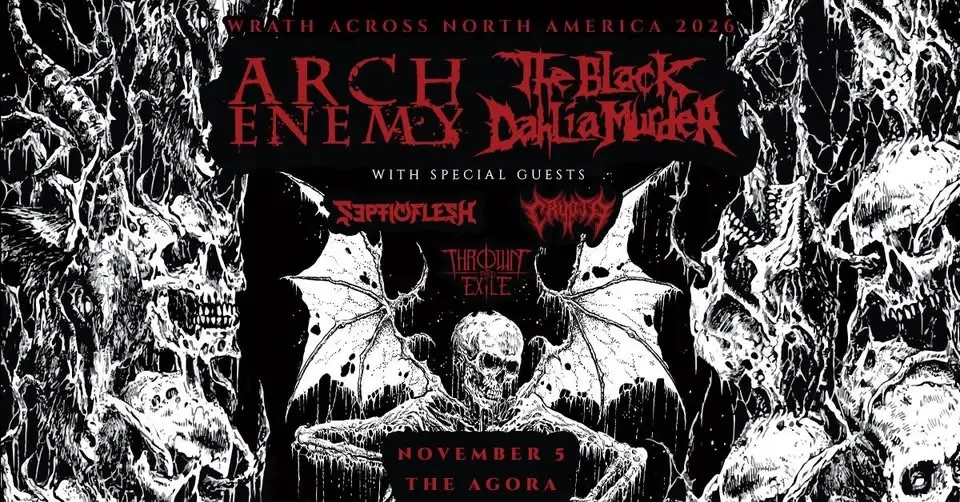 Arch Enemy & The Black Dahlia Murder: Wrath Across North America 2026