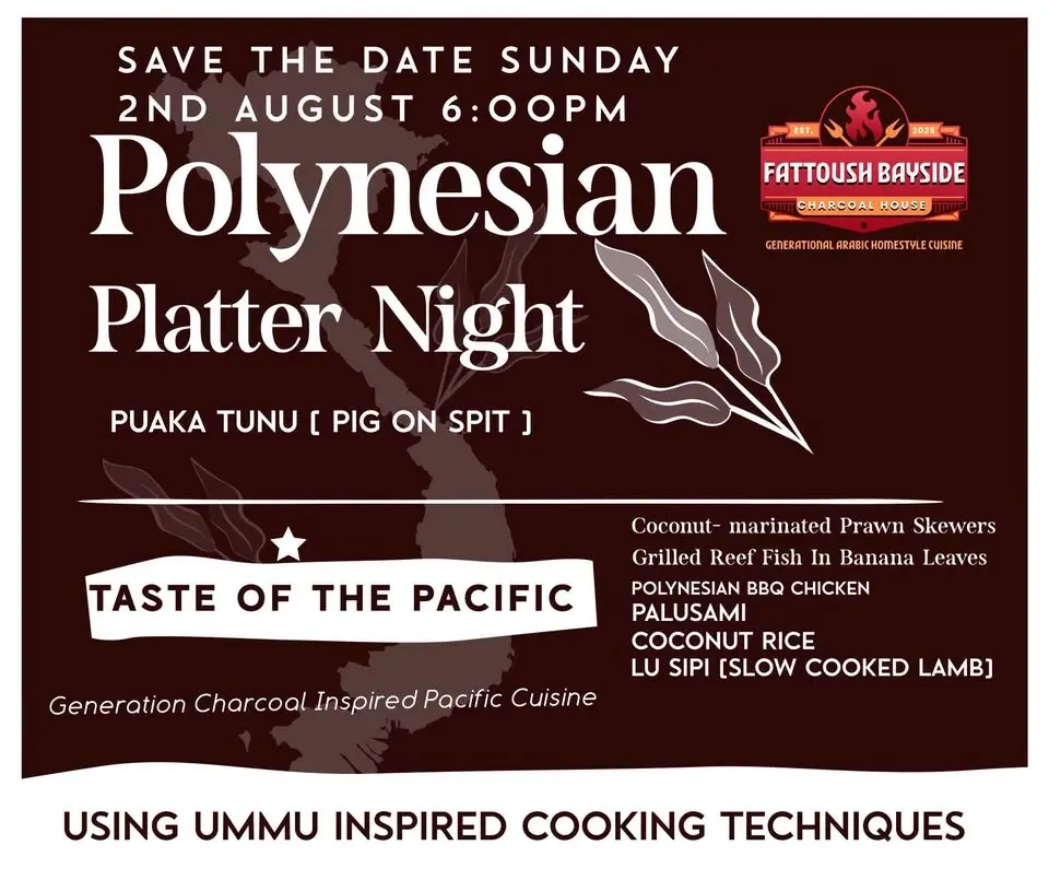 Polynesian Platter Evening 