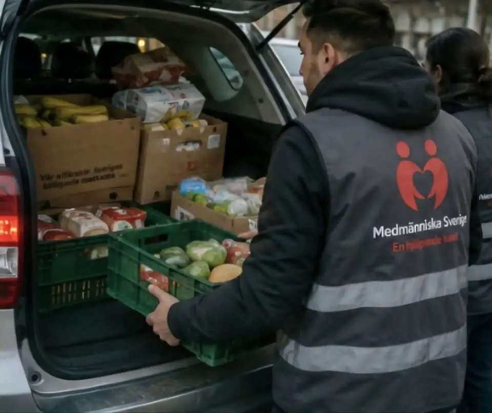 Matutdelning Göteborg – Medmänniska Sverige