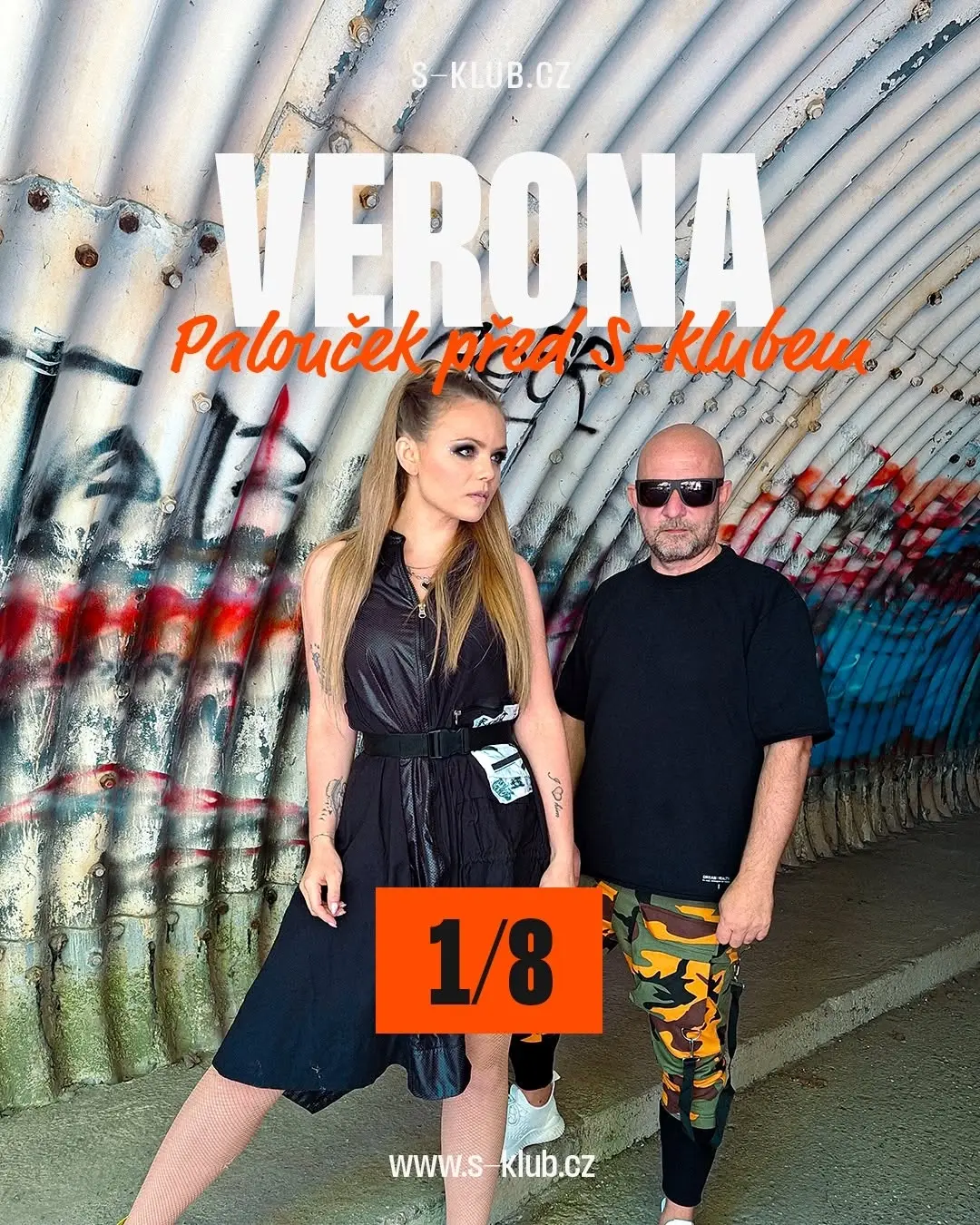 Verona - Palouček před S-klubem