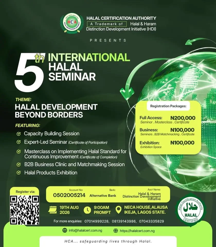5TH INTERNATIONAL HALAL SEMINAR