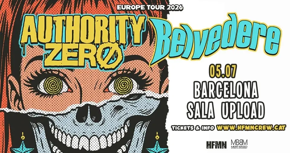 AUTHORITY ZERO + BELVEDERE @ Sala Upload, Barcelona