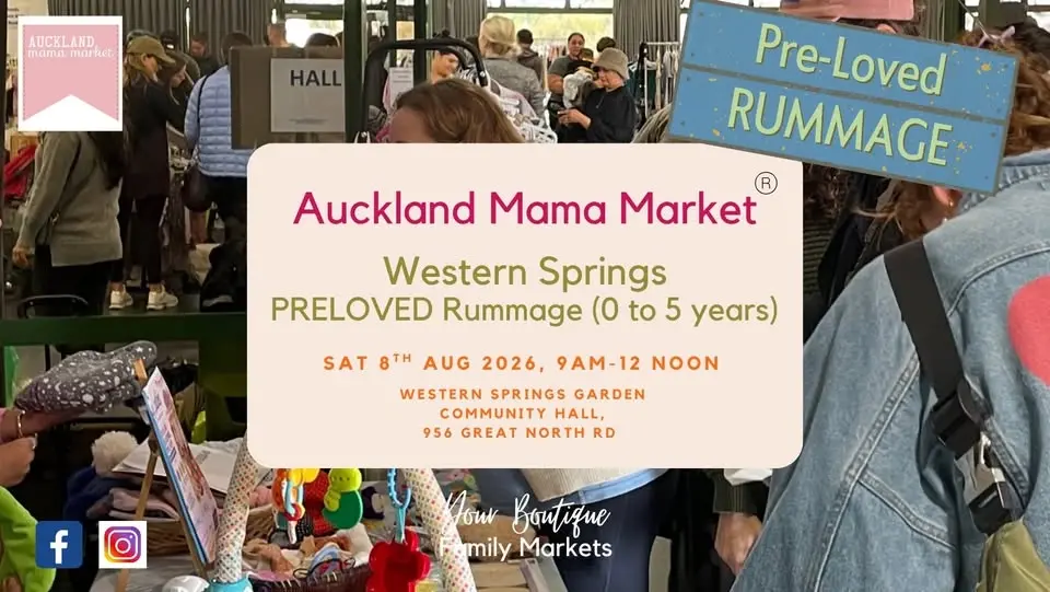 PRELOVED Rummage - Auckland Mama Market Western Springs