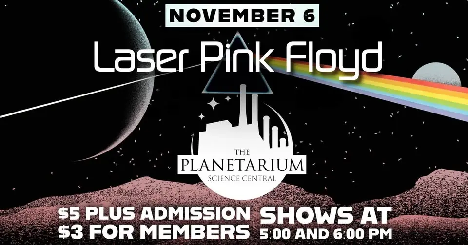 Premium Planetarium Laser Show - Laser Pink Floyd, Dark Side of the Moon
