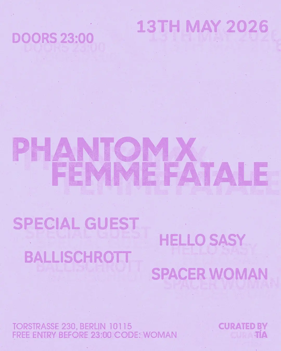 PHANTOM X FEMME FATALE