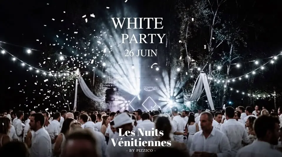 🤍 LES NUITS VÉNITIENNES – ÉDITION WHITE PARTY 🤍
