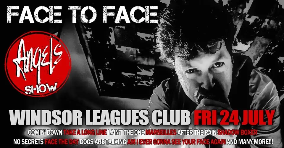 FACE To FACE The Angels Tribute Show | Windsor Leagues