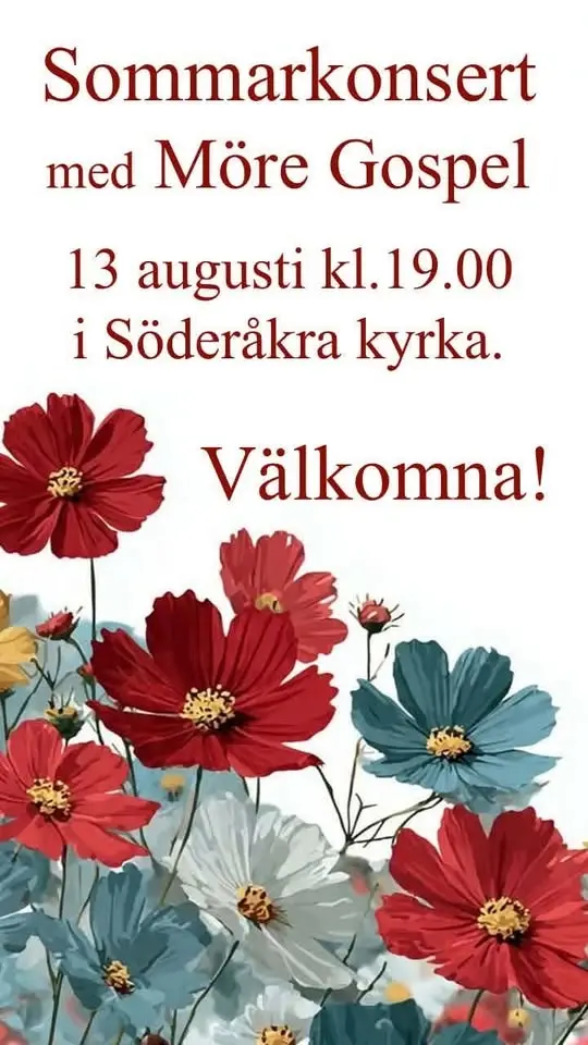 Musik i sommarkväll med Möre Gospel