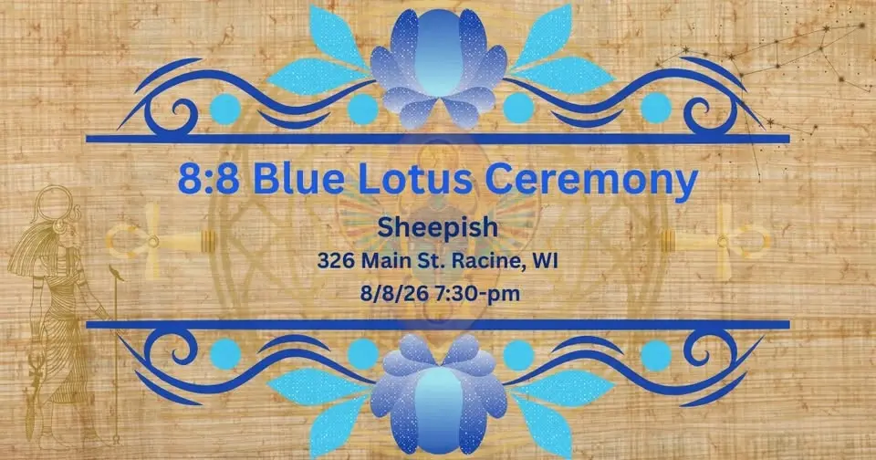 8:8 The Lotus Remembers: A Blue Lotus Tea Ceremony for Rebirth and Renewal