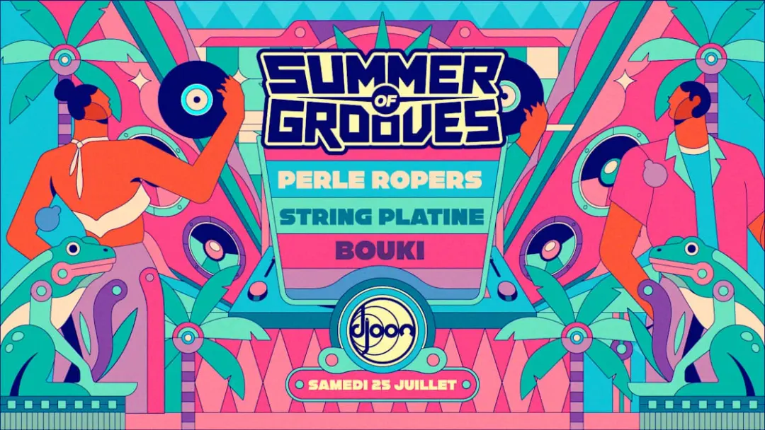 Summer Of Grooves #4 Perle Ropers / String Platine / Bouki