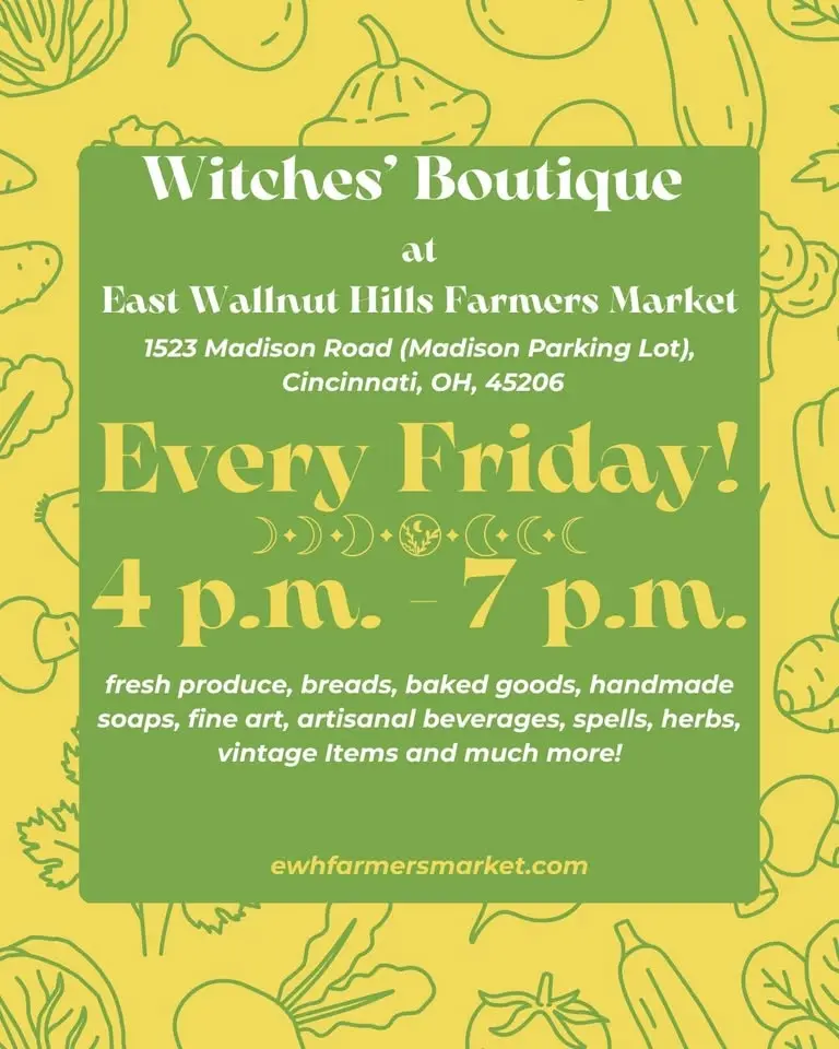 Witches' Boutique at East Walnut Hills Farmers Market