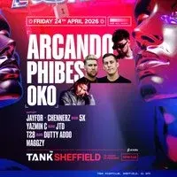 Locked In W/ Arcando, Phibes, Oko + More @TANK (DNB)
