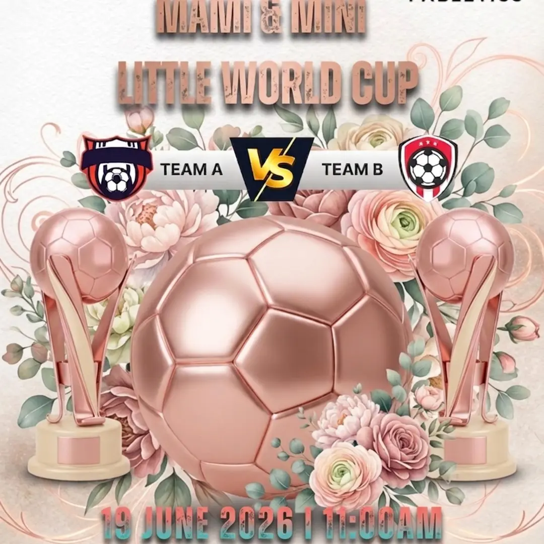 Fabletics x Move with Justine Mommy & Me Little World Cup