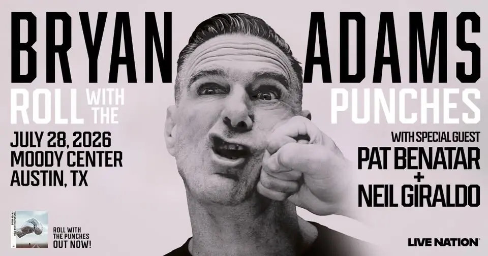 Bryan Adams: Roll with the Punches w/ guest Pat Benatar & Neil Giraldo
