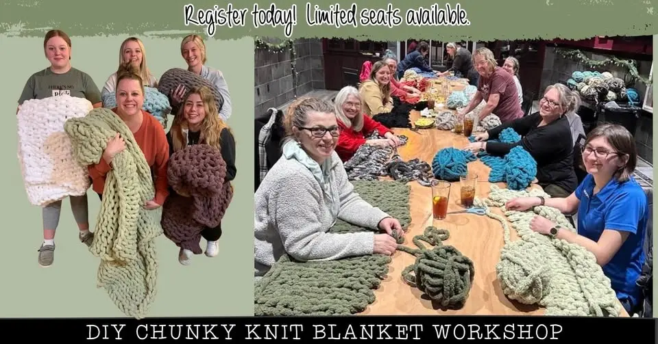 DIY Chunky Knit Blanket Workshop in Montevideo