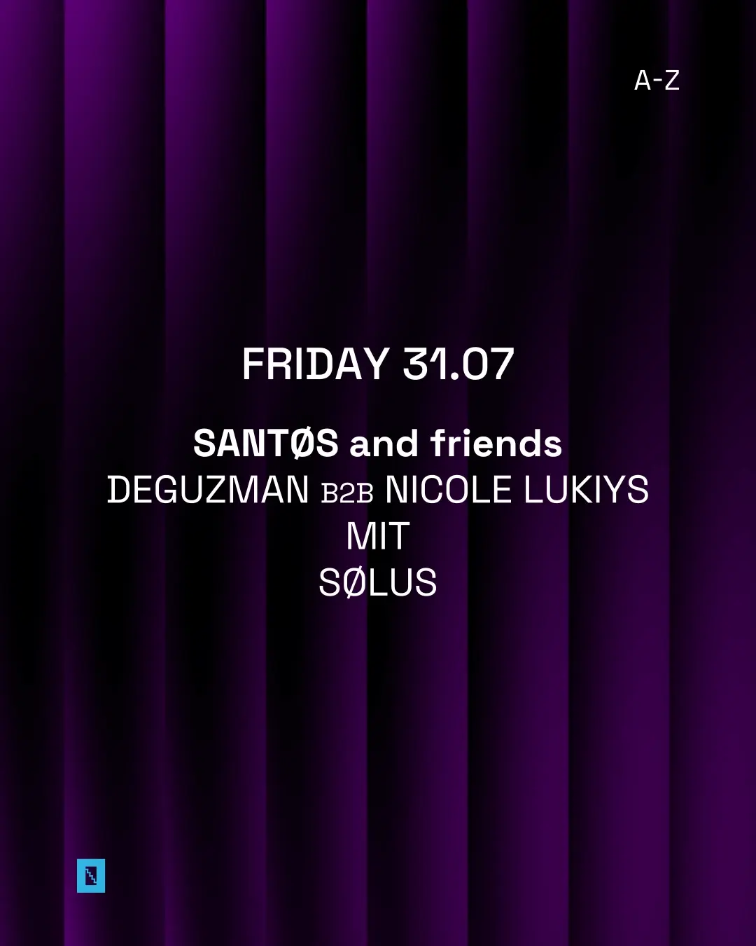 TOFFLER presents SANTØS and friends