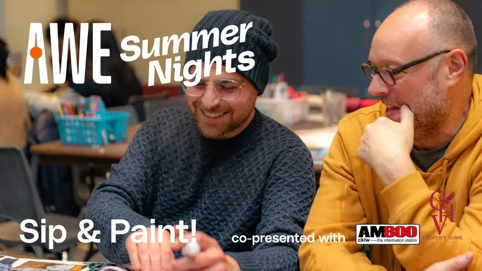 AWE Summer Nights - Sip & Paint 🎨🖌️🍸