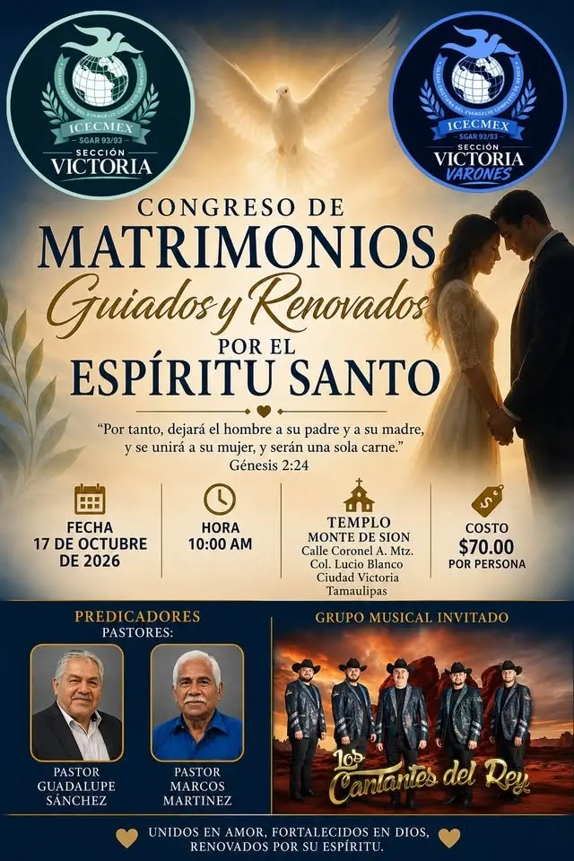 Congreso Matrimonios Guiados por el Espiritu Santo