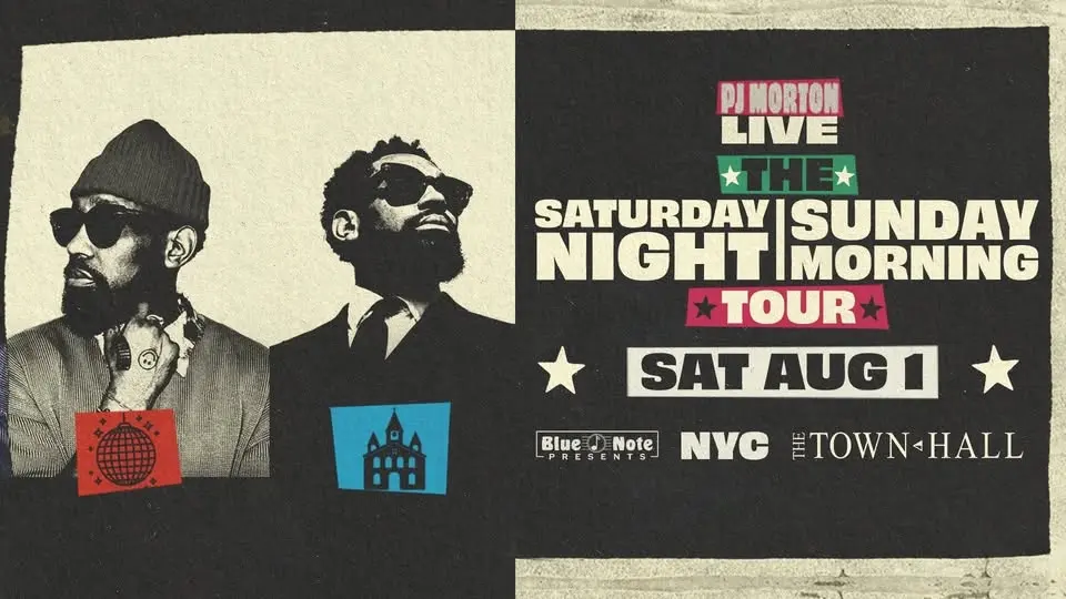 PJ Morton - Saturday Night Sunday Morning Tour