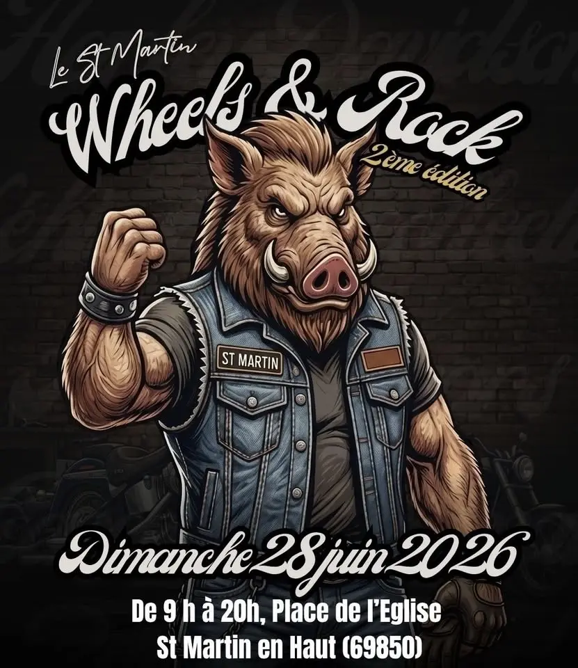 Le St Martin Wheels and rock 