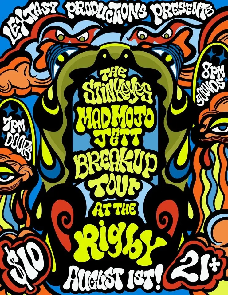 The Stinkeyes | Mad Mojo Jett | Breakup Tour @ The Rigby