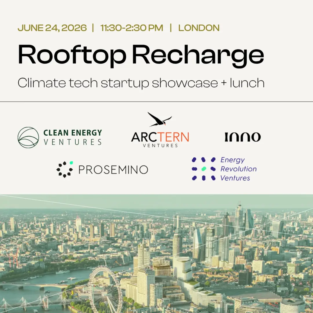 Rooftop Recharge @ London Climate Action Week