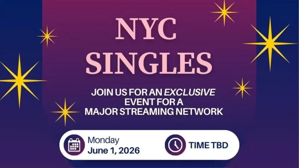 NYC Singles Casting Opportunity
